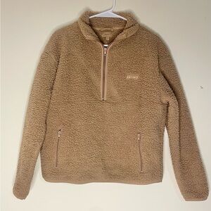 SKIMS- Half Zip Sherpa Pullover